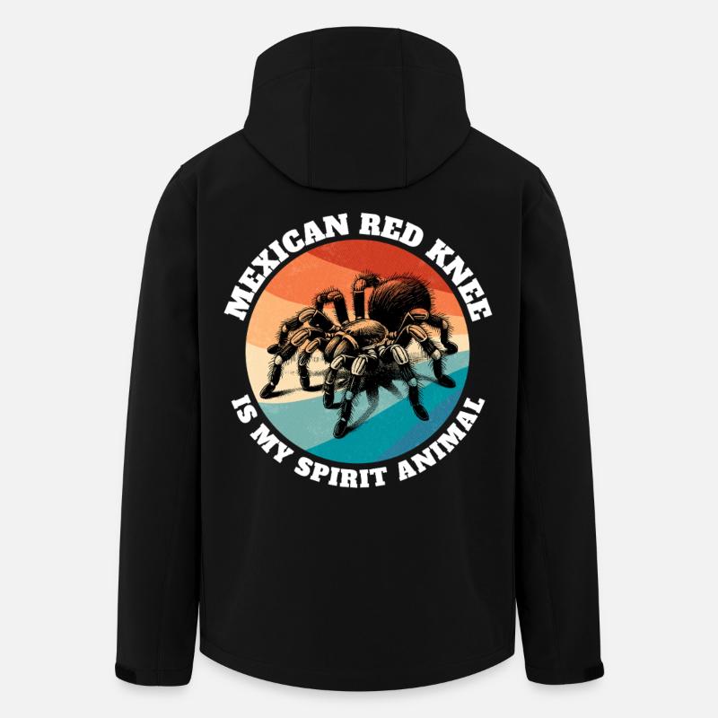 Redknee Tarantula Sayings - Men’s Recycled Softshell Jacket by Stanley/Stella - black