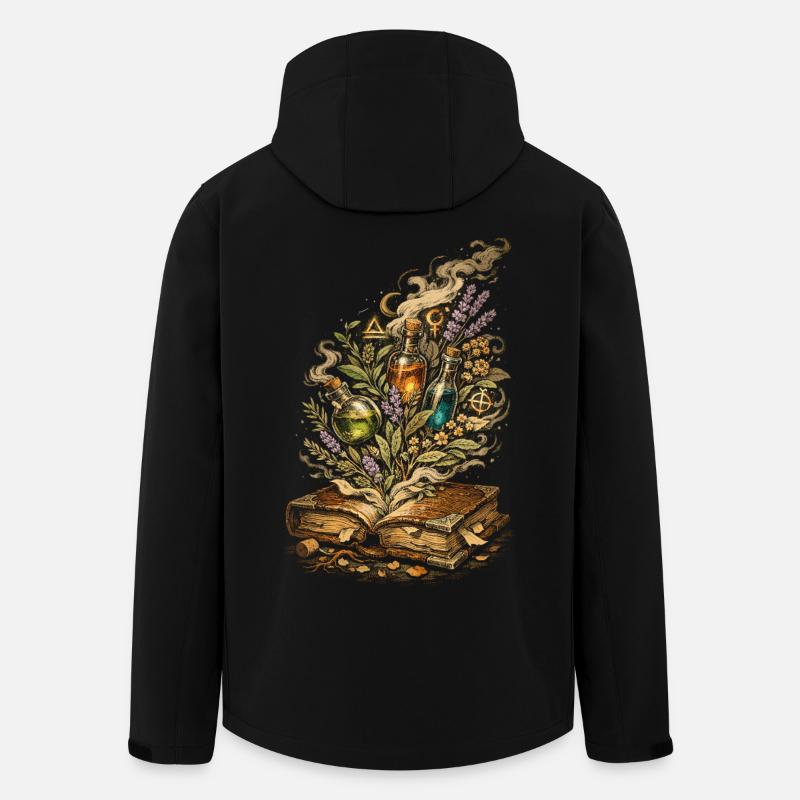 Apotheker Kräutersammler Apothekerin - Recycelte Männer Softshell-Jacke von Stanley/Stella - Schwarz