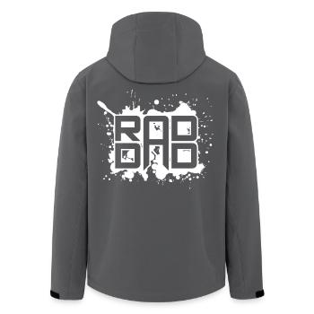 Rad Dad Père Style Rétro Vintage Style Cadeau - Veste softshell homme en polyester recyclé Stanley/Stella - noir - Dos - AI Model Male 185 light (185cm)