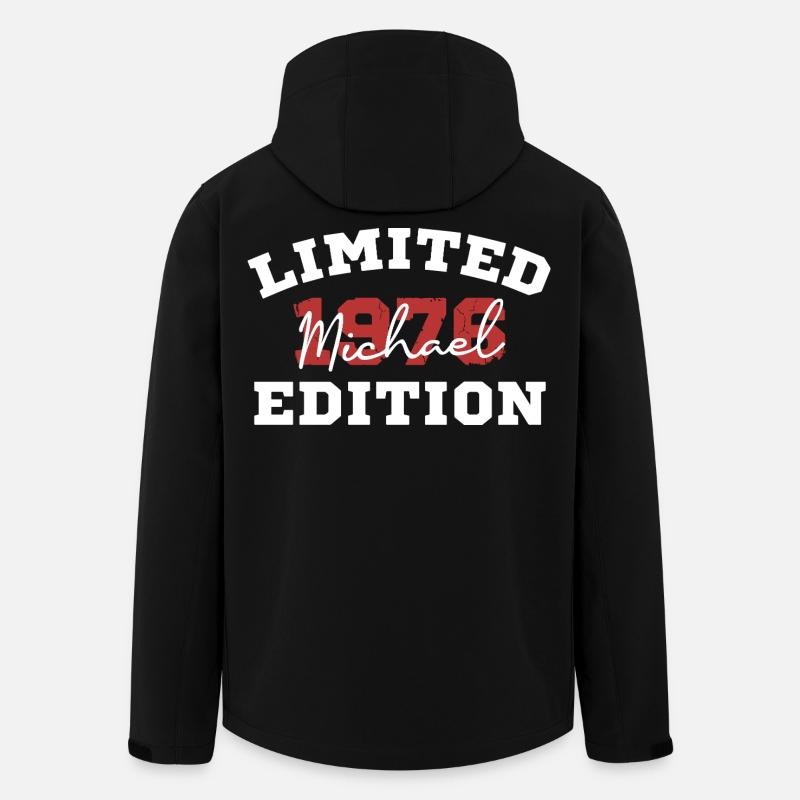 Édition limitée Michael 1976 - Veste softshell homme en polyester recyclé Stanley/Stella - noir