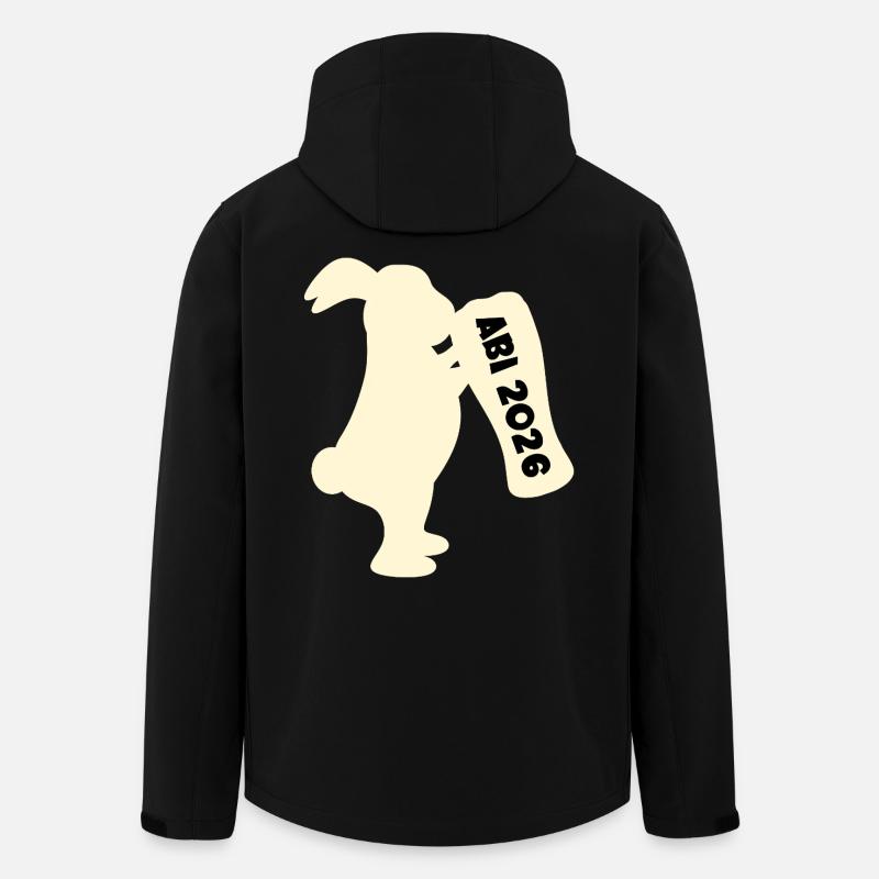 Abitur 2026 Bier - Recycelte Männer Softshell-Jacke von Stanley/Stella - Schwarz