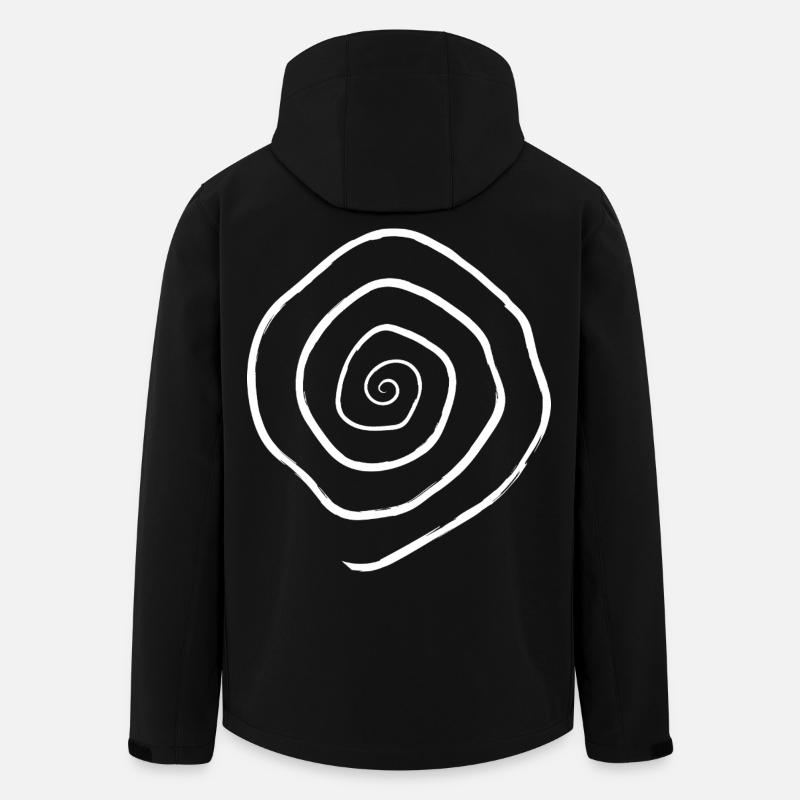 spirale - Veste softshell homme en polyester recyclé Stanley/Stella - noir