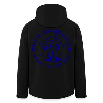 Cool Dads Club - Recycelte Männer Softshell-Jacke von Stanley/Stella - Schwarz - Hinten - AI Model Male 185 light (185cm)