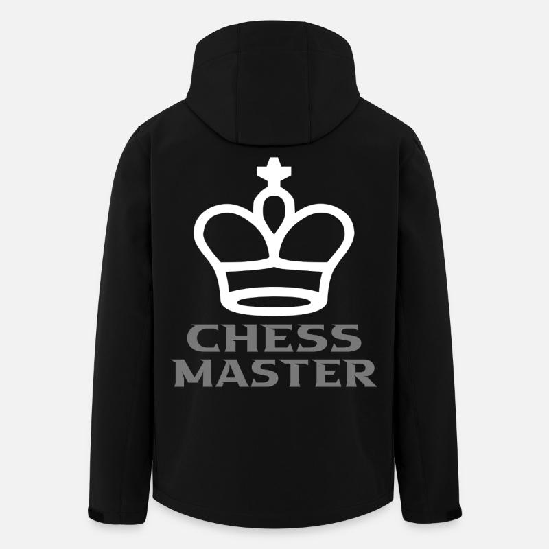 Schach - Recycelte Männer Softshell-Jacke von Stanley/Stella - Schwarz