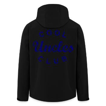 Cool Uncles Club Onkel Vatertag Geschenk - Recycelte Männer Softshell-Jacke von Stanley/Stella - Schwarz - Hinten - AI Model Male 185 light (185cm)