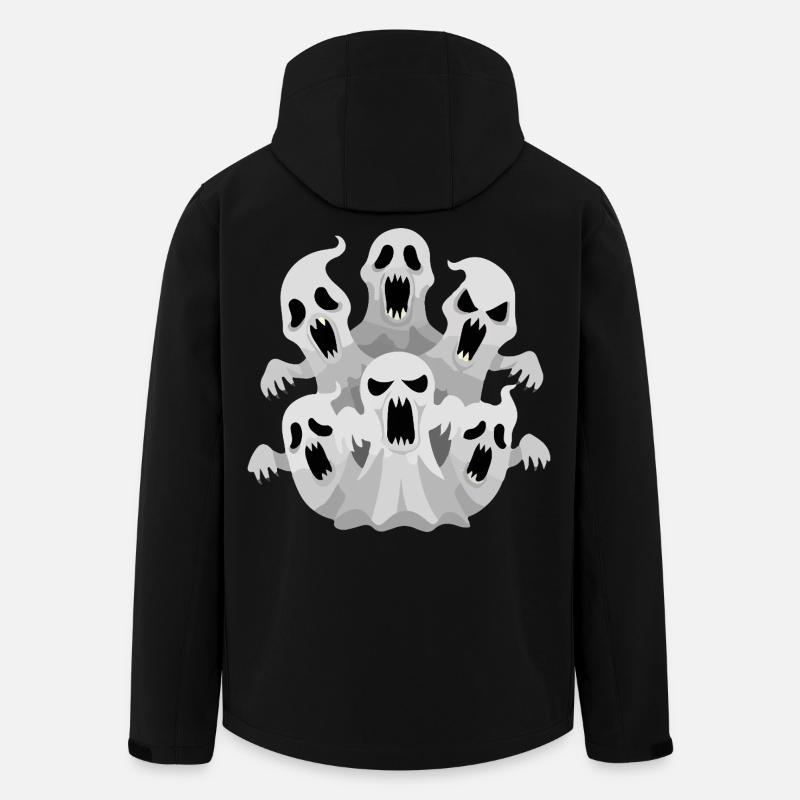 Geisterpack - Recycelte Männer Softshell-Jacke von Stanley/Stella - Schwarz