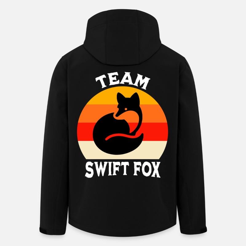 Équipe Swiftfuchs - Veste softshell homme en polyester recyclé Stanley/Stella - noir