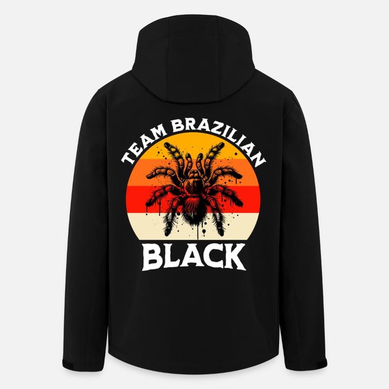 Équipe Tarentule Noire - Veste softshell homme en polyester recyclé Stanley/Stella - noir