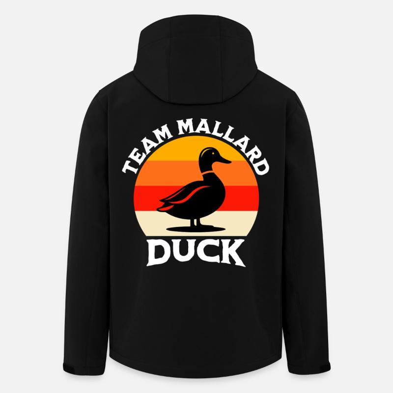 Team Mallard - Men’s Recycled Softshell Jacket by Stanley/Stella - black