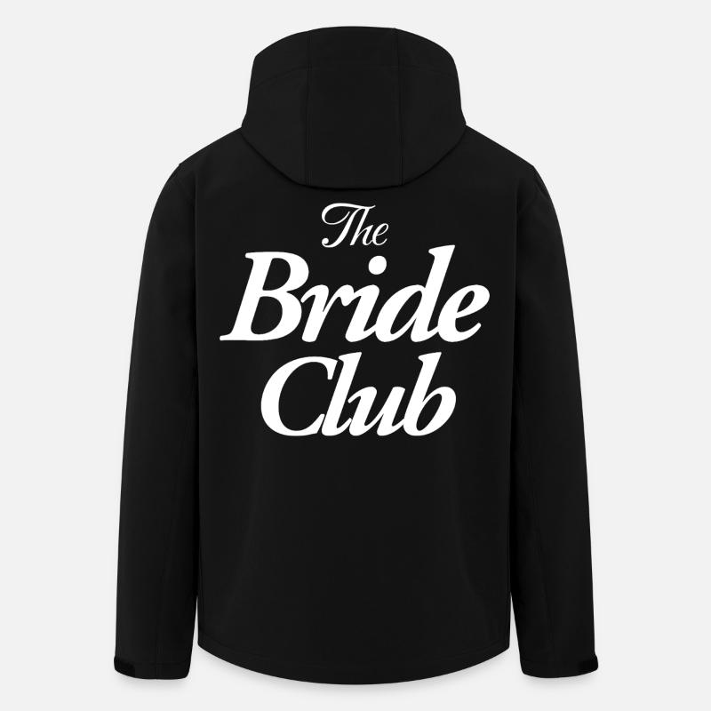 The Bride Club - Recycelte Männer Softshell-Jacke von Stanley/Stella - Schwarz