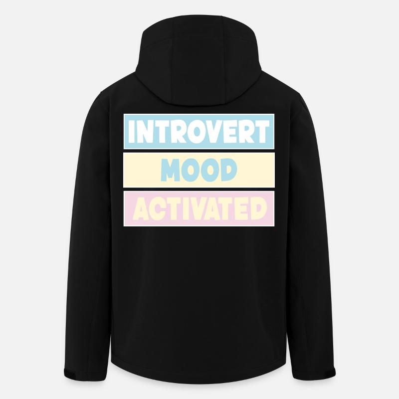 introverti - Veste softshell homme en polyester recyclé Stanley/Stella - noir