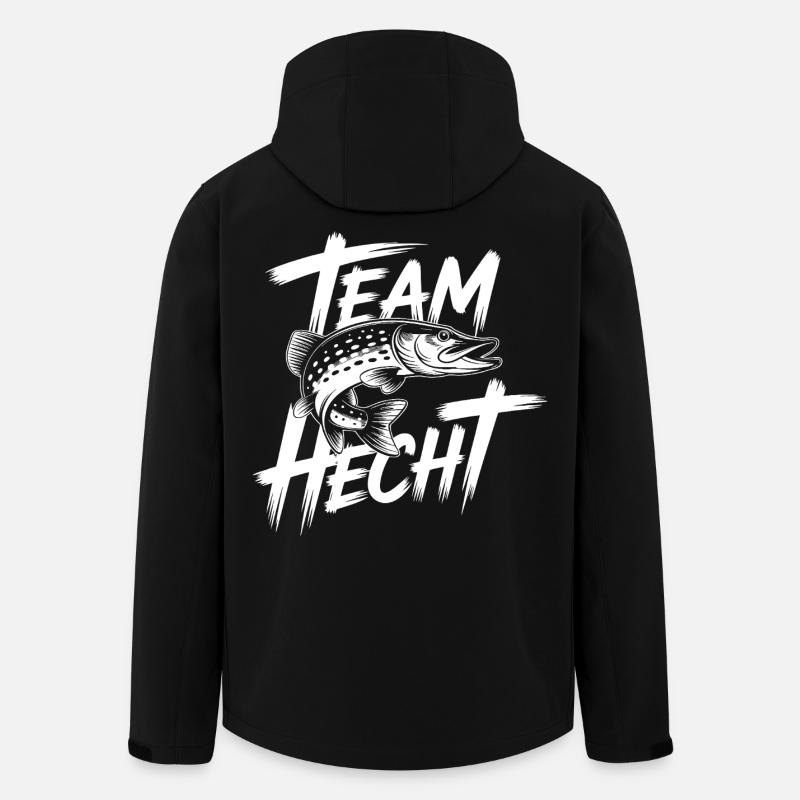 Équipe Hecht - Veste softshell homme en polyester recyclé Stanley/Stella - noir