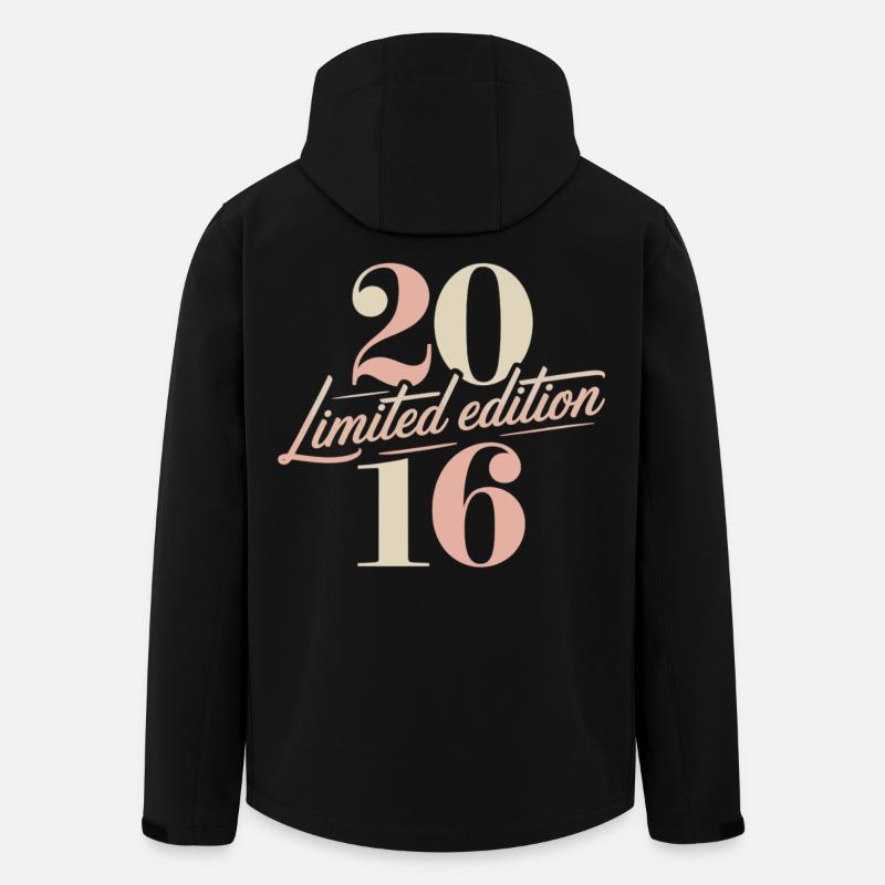 2016 Limited Edition Birthday - Men’s Recycled Softshell Jacket by Stanley/Stella - black