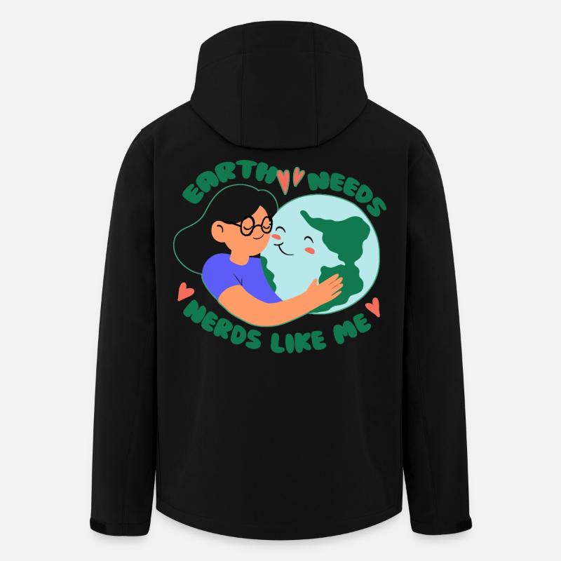 Ökologe Ökologie - Recycelte Männer Softshell-Jacke von Stanley/Stella - Schwarz