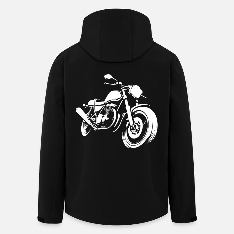 Motard Motard - Veste softshell homme en polyester recyclé Stanley/Stella - noir