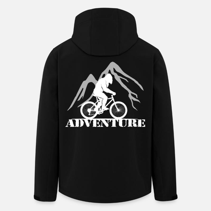 Adventure - Recycelte Männer Softshell-Jacke von Stanley/Stella - Schwarz