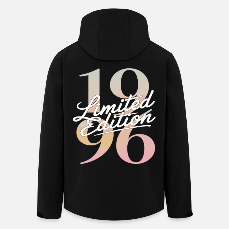 1996 Limited Edition Birthday - Men’s Recycled Softshell Jacket by Stanley/Stella - black