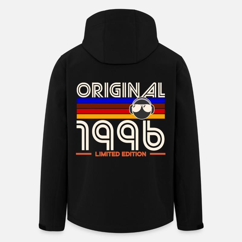 Original 1996 Edition limitée - Veste softshell homme en polyester recyclé Stanley/Stella - noir