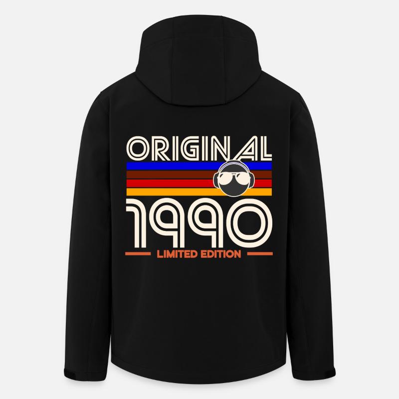 Original 1990 Edition Limitee - Veste softshell homme en polyester recyclé Stanley/Stella - noir