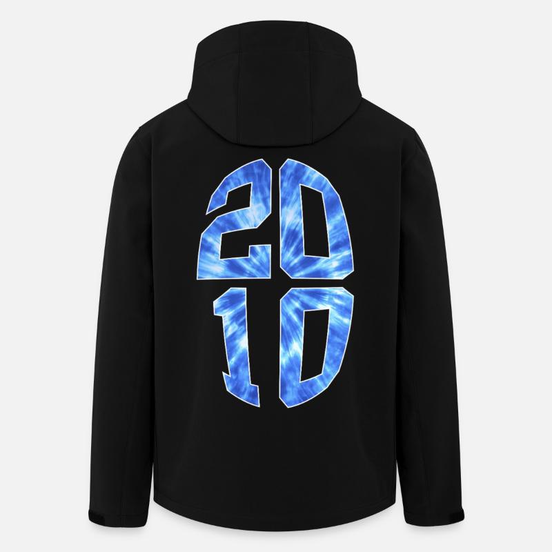 16 ANS 2010 16E ANNIVERSAIRE - Veste softshell homme en polyester recyclé Stanley/Stella - noir