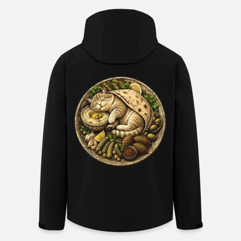 Libanon Libanese - Recycelte Männer Softshell-Jacke von Stanley/Stella - Schwarz