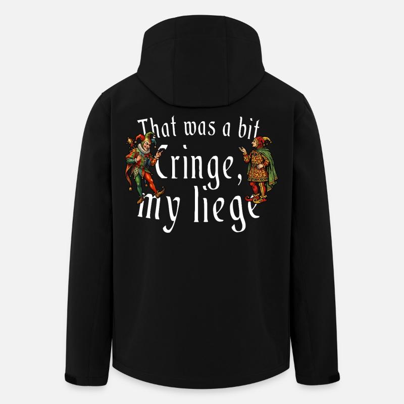 C’était un peu mon suzerain médiéval - Veste softshell homme en polyester recyclé Stanley/Stella - noir