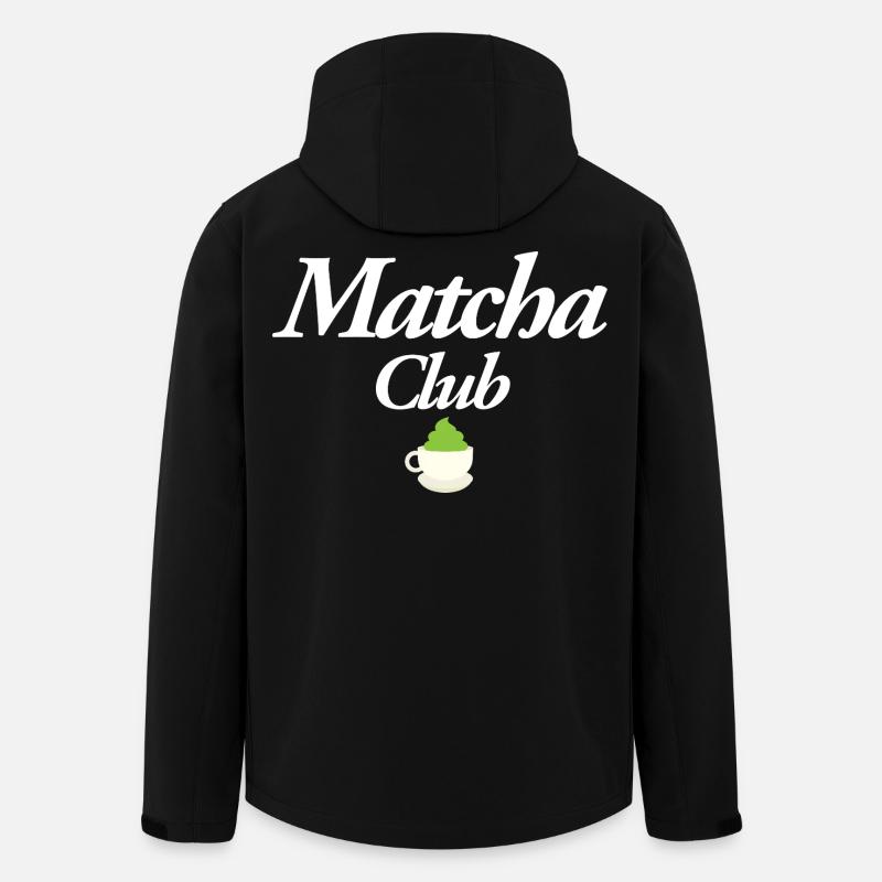 Matcha Club - Veste softshell homme en polyester recyclé Stanley/Stella - noir
