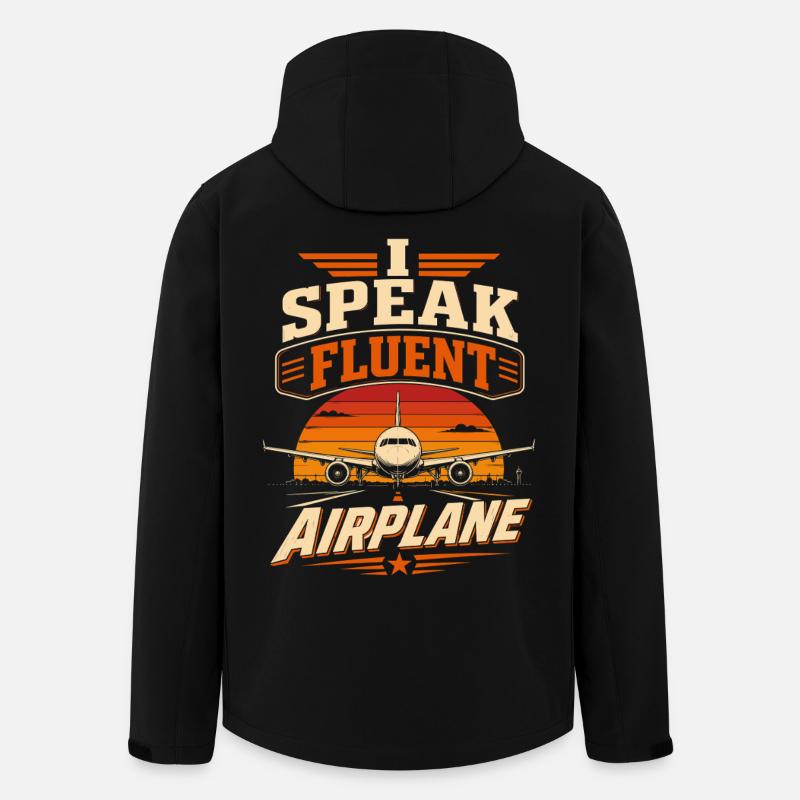 Flugzeug Mechanik Technik Und Luftfahrt - Recycelte Männer Softshell-Jacke von Stanley/Stella - Schwarz