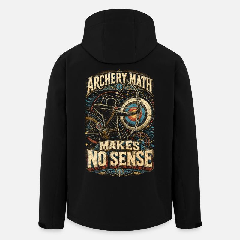 Archer à l’arc - Veste softshell homme en polyester recyclé Stanley/Stella - noir