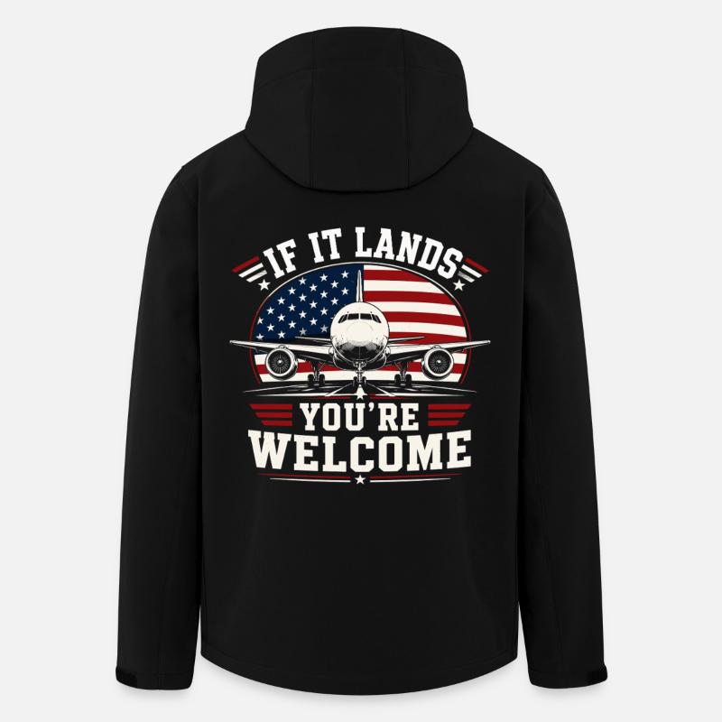 Luftfahrt Techniker Flugzeug Wartung - Recycelte Männer Softshell-Jacke von Stanley/Stella - Schwarz