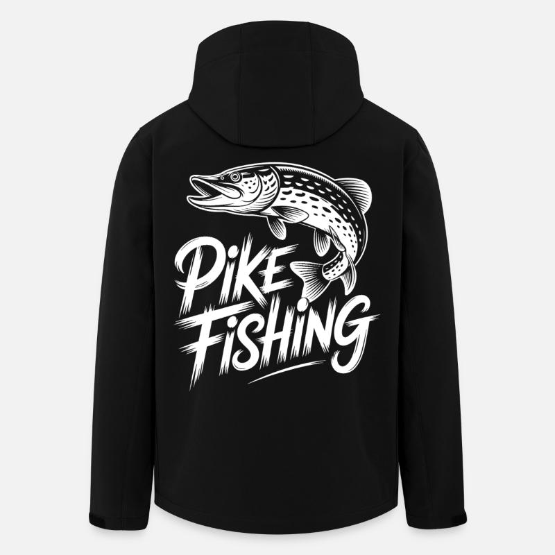 jumping pike - Men’s Recycled Softshell Jacket by Stanley/Stella - black