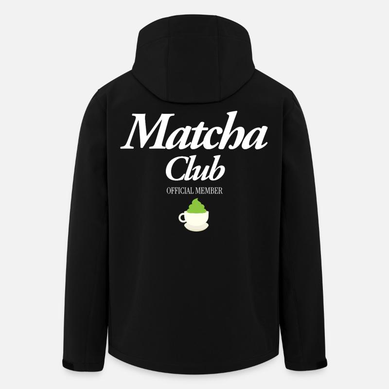 Matcha Club - Veste softshell homme en polyester recyclé Stanley/Stella - noir