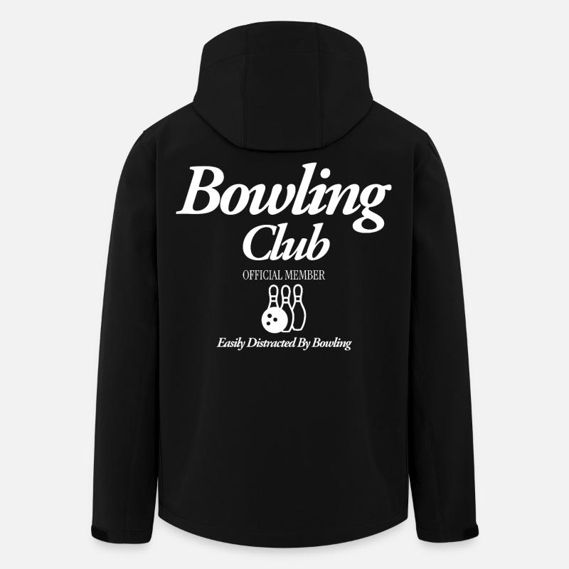 Bowling Club - Men’s Recycled Softshell Jacket by Stanley/Stella - black
