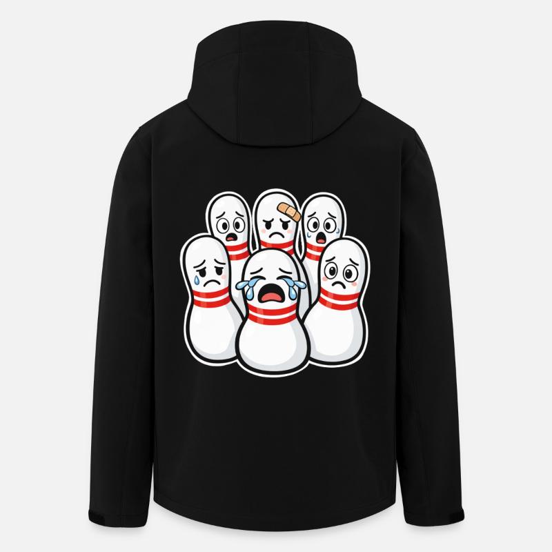 Skittles - Veste softshell homme en polyester recyclé Stanley/Stella - noir