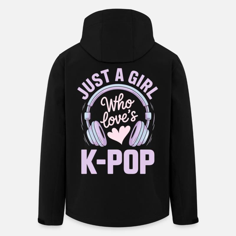 k pop - Veste softshell homme en polyester recyclé Stanley/Stella - noir