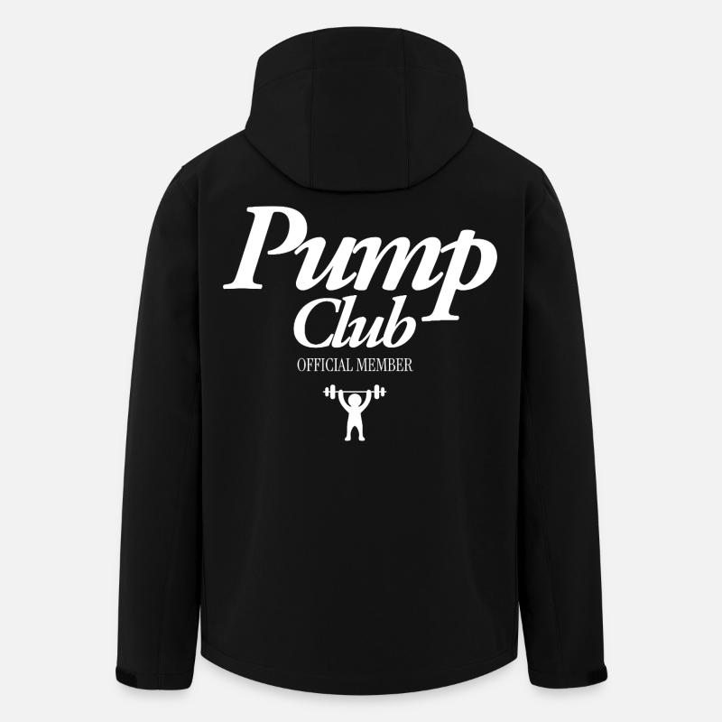 Pump Club - Recycelte Männer Softshell-Jacke von Stanley/Stella - Schwarz