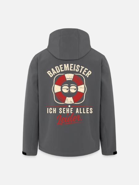 Ich sehe alles. Leider. - Recycelte Männer Softshell-Jacke von Stanley/Stella - Schwarz