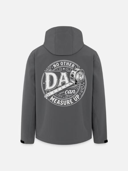 No Other Dad Can Measure Up - Men’s Recycled Softshell Jacket by Stanley/Stella - black