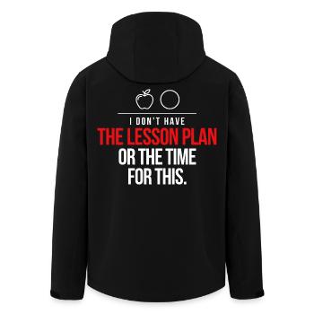 Pas de plan de leçon Time Tee - Veste softshell homme en polyester recyclé Stanley/Stella - noir - Dos - AI Model Male 185 light (185cm)
