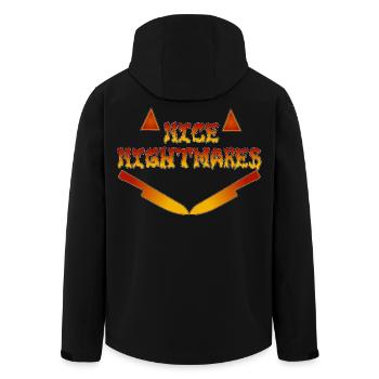 NICE NIGHTMARES Halloween Smile - Men’s Recycled Softshell Jacket by Stanley/Stella - black - Back - AI Model Male 185 light (185cm)