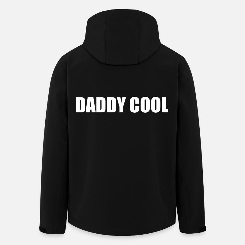 Daddy cool - Recycelte Männer Softshell-Jacke von Stanley/Stella - Schwarz