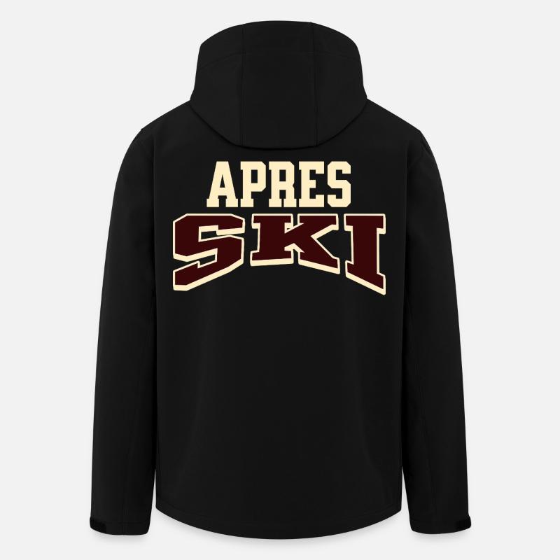 Après-ski - Veste softshell homme en polyester recyclé Stanley/Stella - noir