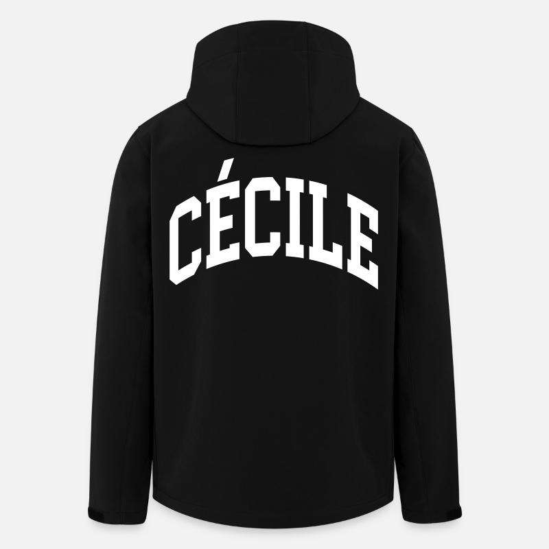 Cécile - Recycelte Männer Softshell-Jacke von Stanley/Stella - Schwarz
