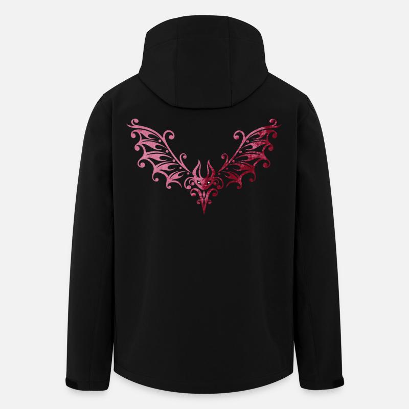 Bat bats vampire - Men’s Recycled Softshell Jacket by Stanley/Stella - black