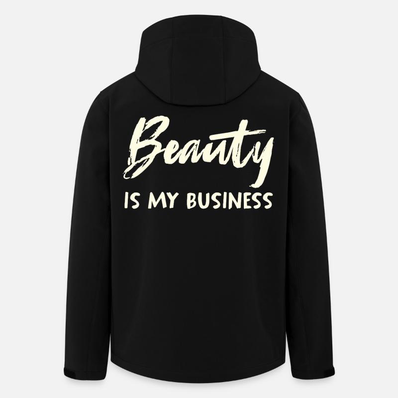 La beauté est mon affaire - Veste softshell homme en polyester recyclé Stanley/Stella - noir