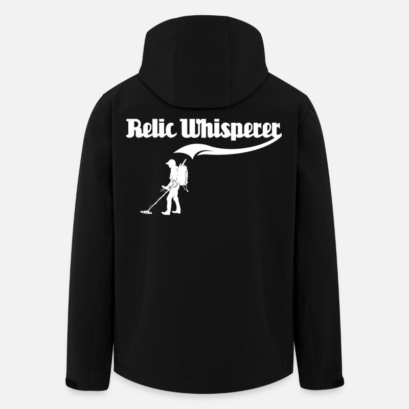 Détecteur Chercheur de Reliques - Veste softshell homme en polyester recyclé Stanley/Stella - noir