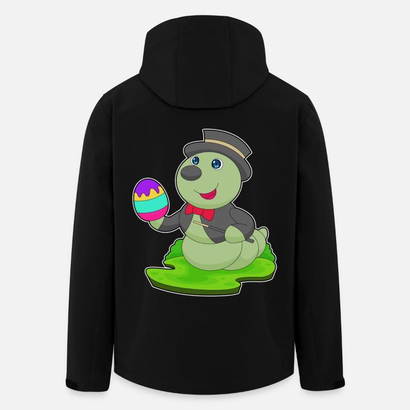 Caterpillar Easter Wizard - Men’s Recycled Softshell Jacket by Stanley/Stella - black