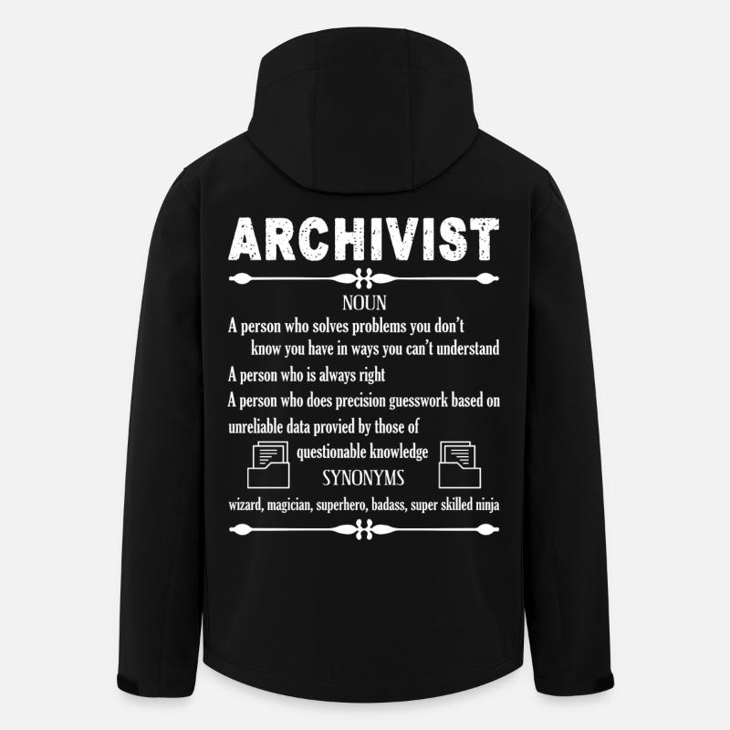 Archiviste Archiviste Définition - Veste softshell homme en polyester recyclé Stanley/Stella - noir