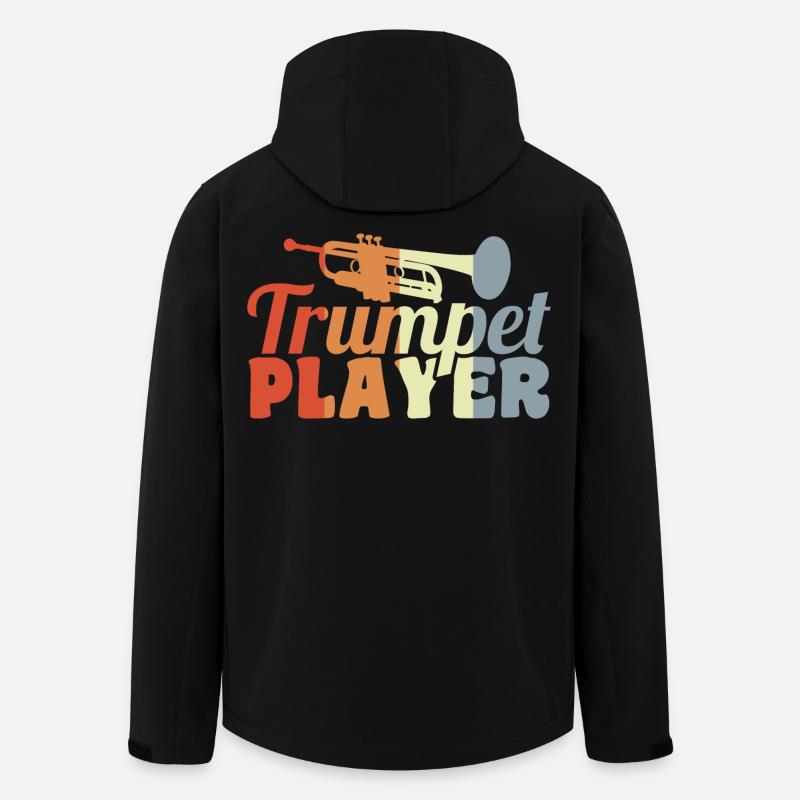 Bester Trompetenspieler - Recycelte Männer Softshell-Jacke von Stanley/Stella - Schwarz