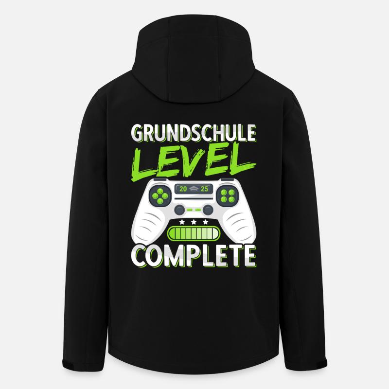 Grundschule Abschluss 2025 Grundschulabschluss - Recycelte Männer Softshell-Jacke von Stanley/Stella - Schwarz